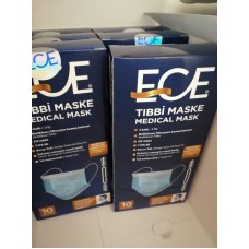 ECE TIBBİ MASKE EKSTRA 10'LU MELTBOWNLU